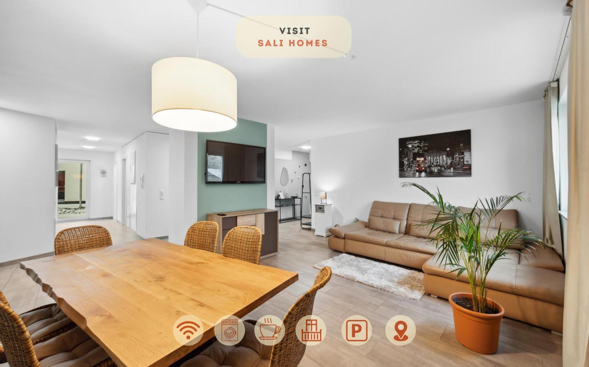 Sali Homes Spacious Apartment With Terrace In City Center 拜罗伊特 外观 照片